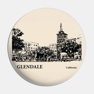 Glendale - California Pin