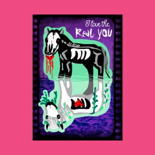 I love the REAL YOU kelpie horse monsters T-Shirt