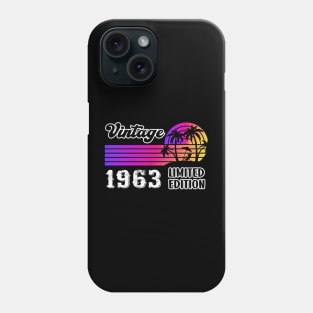 Vintage since 1963 Limited Edition Gift Phone Case