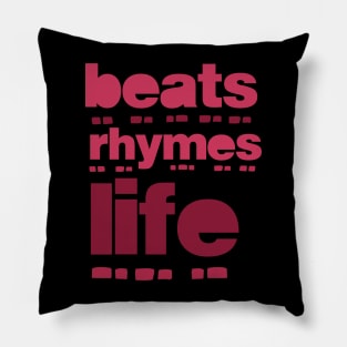 beat rhymes life 2023 08 Pillow