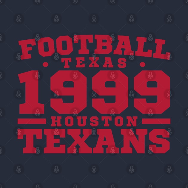 Football Texas 1999 Houston Texans by ENTIN 