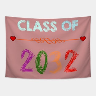 Class of 2032 t-shirt graduation shirt, grad shirt, class of shirt Tapestry