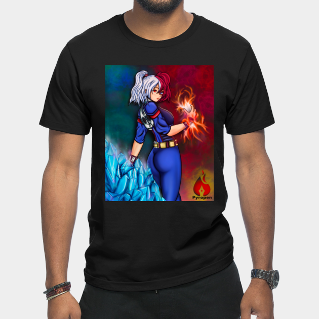 Discover Female Shoto Todoroki - Shoto Todoroki - T-Shirt