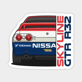 Nissan Skyline GTR R-32 Bathrust Livery A Magnet