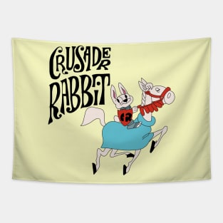 Crusader Rabbit Classic 50’s Cartoon Tapestry