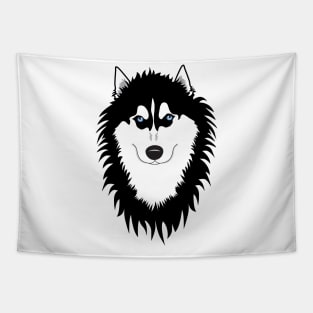 Siberian husky dog Tapestry