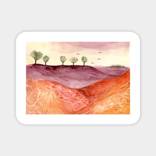 Abstract Landscape Magnet