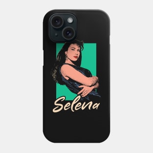 Selena Quintanilla Retro Design Phone Case