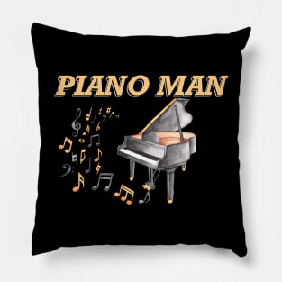 Piano man Pillow