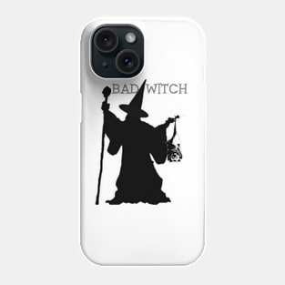 Halloween bad witch Phone Case