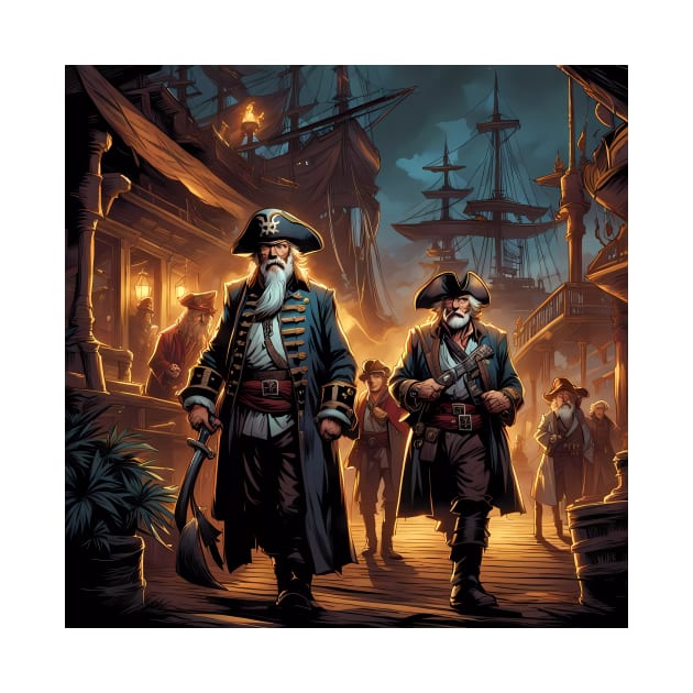 Pensioners as Pirates by Colin-Bentham