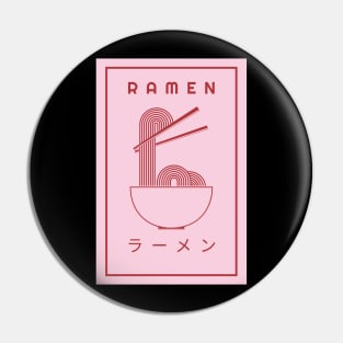 Pink Bowl Ramen Pin