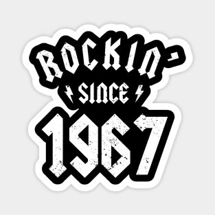 Classic Rock 1967 53th Birthday - Gift for 53 Year Old T-Shirt Magnet