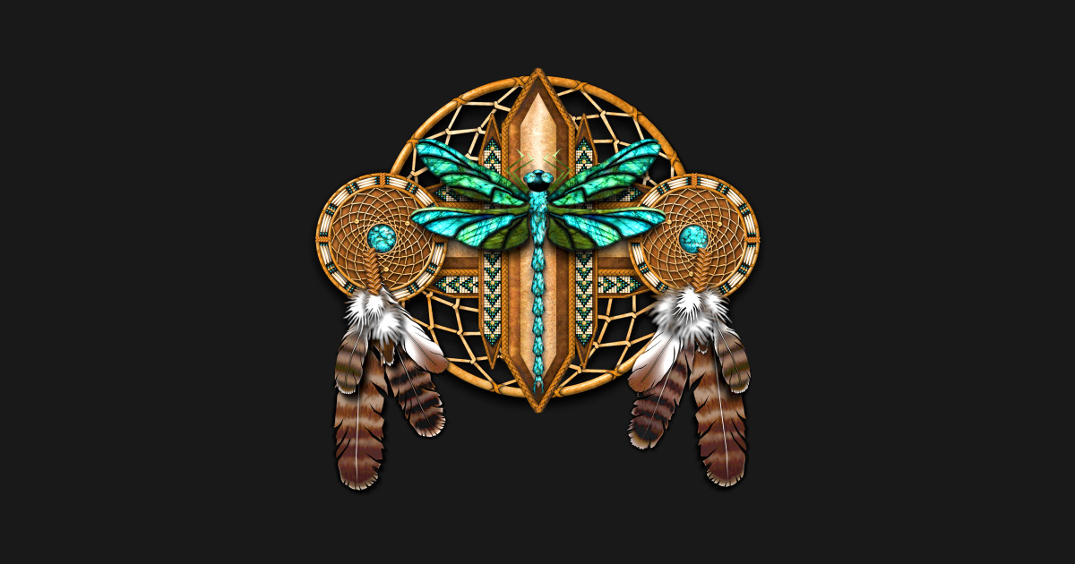 native american dragonfly dreamcatcher mandala native t shirt size chart