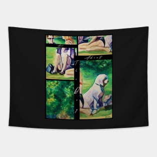 All About The Dog Tapestry