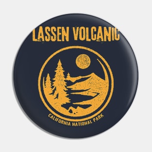 Lassen Volcanic National Park California Pin