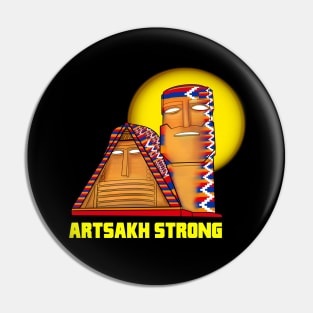 Artsakh Strong Pin