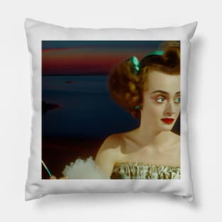 Legendary Actress Bette Davis Pillow