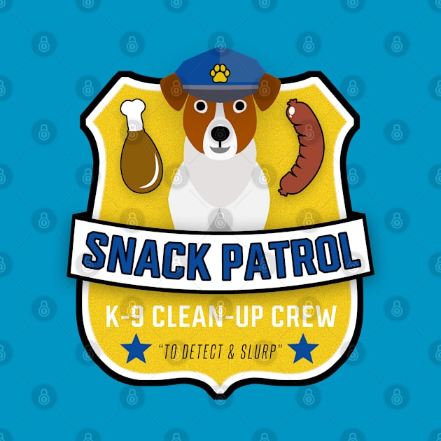 Jack Russell Snack Patrol by Rumble Dog Tees