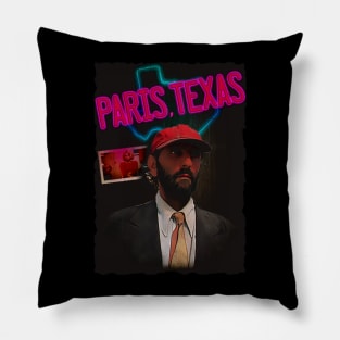 Cult Movie Paris, Texas Inspired Design Pillow