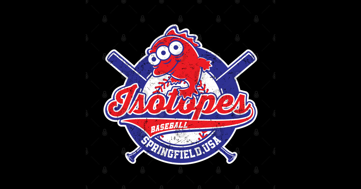 Isotopes Baseball Tv Shows Sticker TeePublic