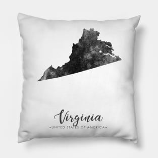 Virginia state map Pillow