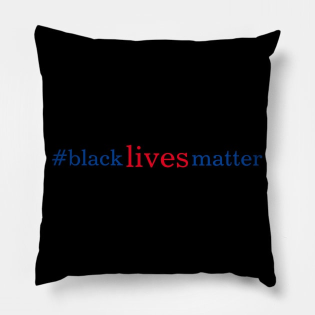 #blacklivesmatter Pillow by Things & Stuff