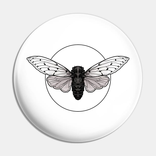 Cicada Pin by venuspandemia