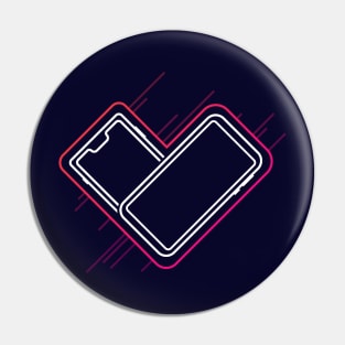 Smartphone Love Pin