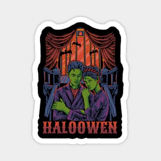 Dracula couple Magnet