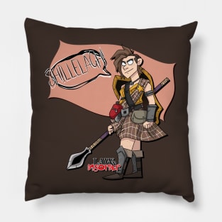 Law&DISORDER Gwen Quote Pillow