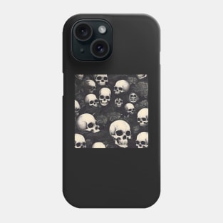 Plethora of Skulls Phone Case