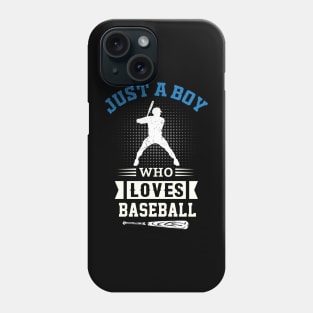 American Sport Fan Baseball Lover Boys Batter Baseball Gifts Phone Case