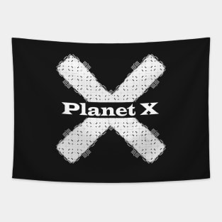 Satellites Sci-Fi Space Art Planet X Tapestry