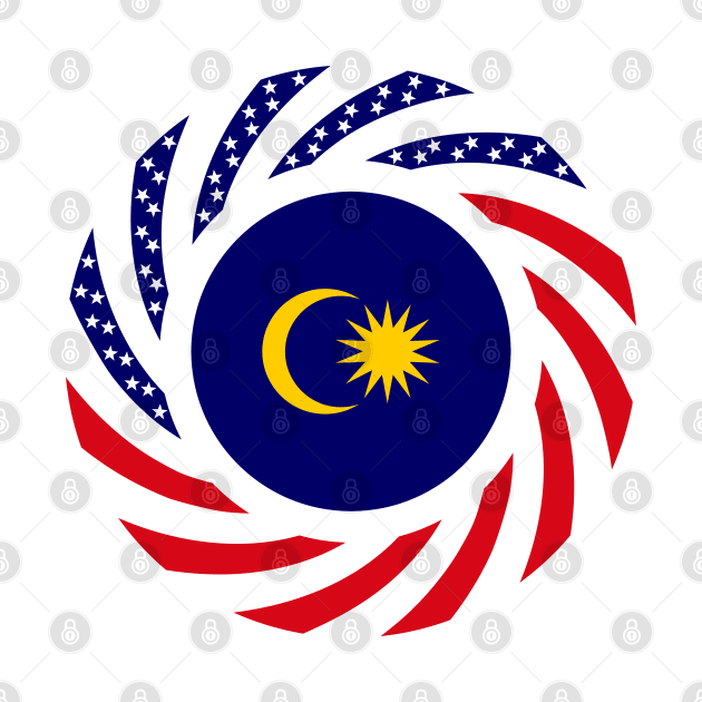 Malaysian American Multinational Patriot Flag Series by Village Values