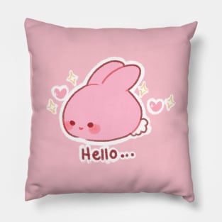 Bunny Time Pillow