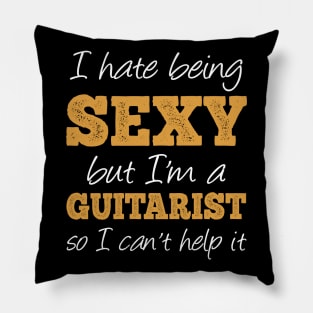 Sexy Guitarist Pillow