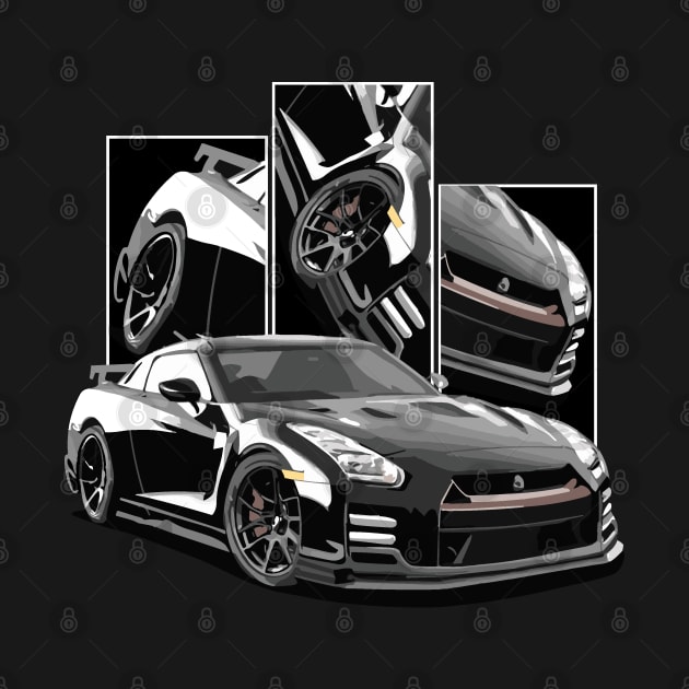Nissan GTR r35 classic by Cruise Dresses