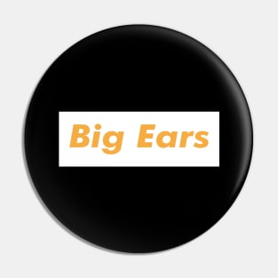 Big Ears Meat Brown Pin