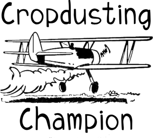 Cropdusting Champion Magnet