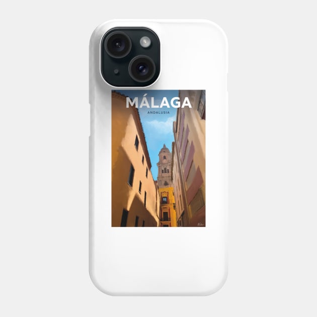 Malaga Spain Phone Case by markvickers41
