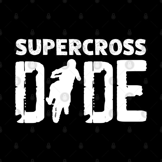 Super Dude Dirt Bike Freestyle Motocross Motorcycle Lover by sBag-Designs