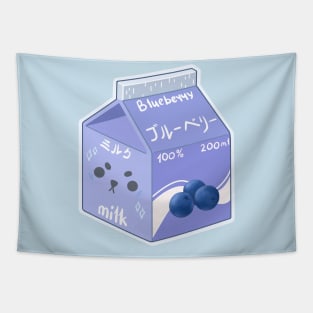 Blueberry milk Tapestry