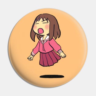 Osaka casually floating / azumanga daioh Pin