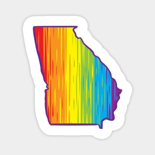 Georgia Pride Magnet