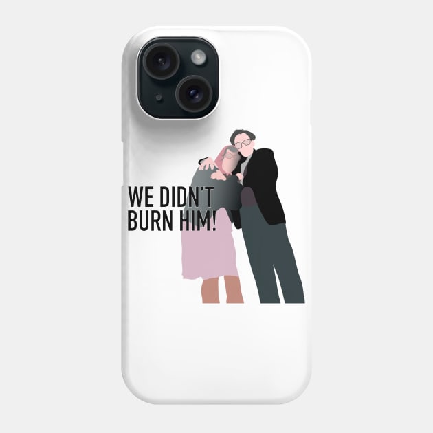 Edward & Tubbs Phone Case by Randomart