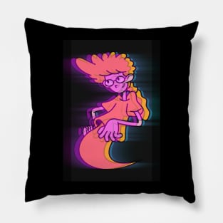 Glitchy Pepperann Pillow