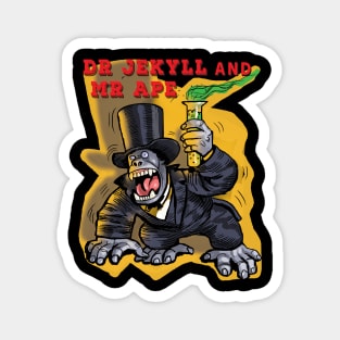 Steampunk Dr Jekyll Magnet