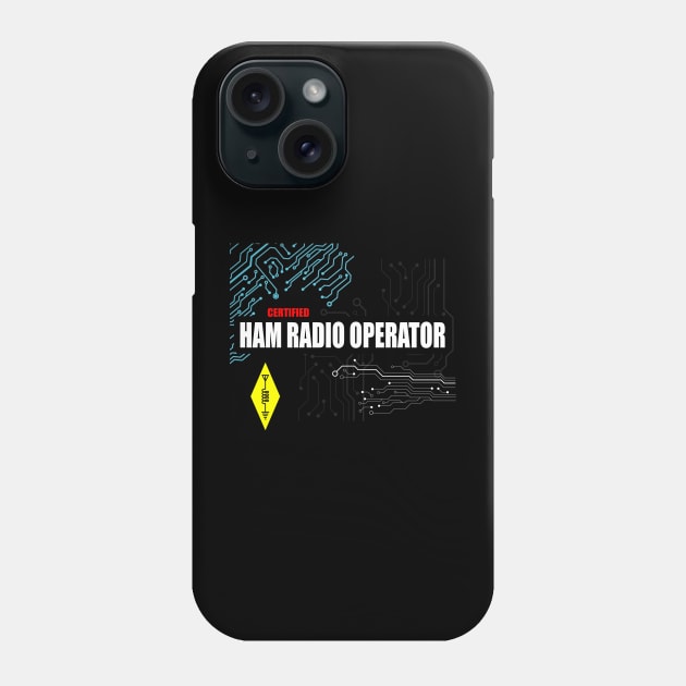 Radio Electronic Design - Ham Radio Phone Case by tatzkirosales-shirt-store