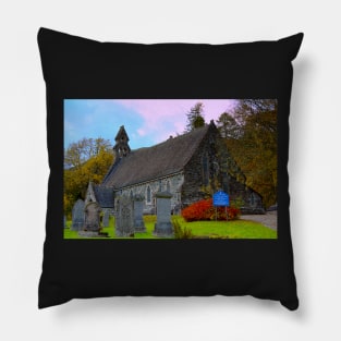 Rob Roy MacGregor's Church and Graveyard in Balquhidder Pillow